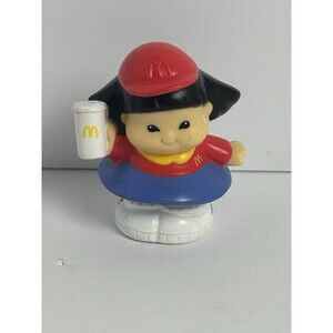Fisher Price Little People McDonalds Sonya Lee Figure Figurine Toy Vintage 2003